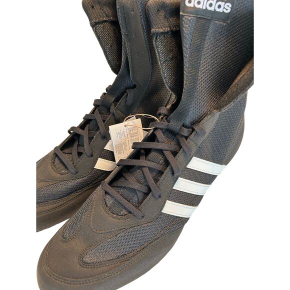 adidas Men's Hog 2.0 Boxing Shoes Non-Slip and Breathable Training Boots Size 12 - Picture 9 of 11